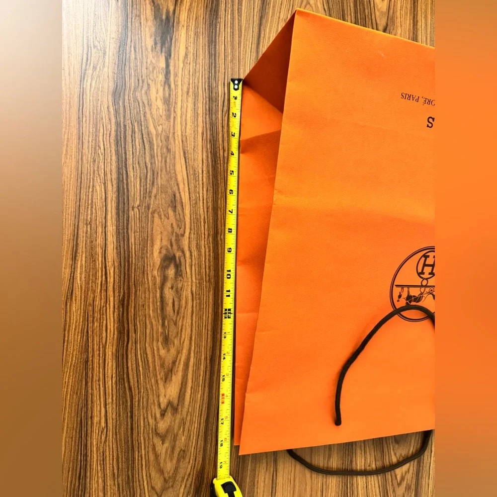 Authentic Hermes shopping bag large